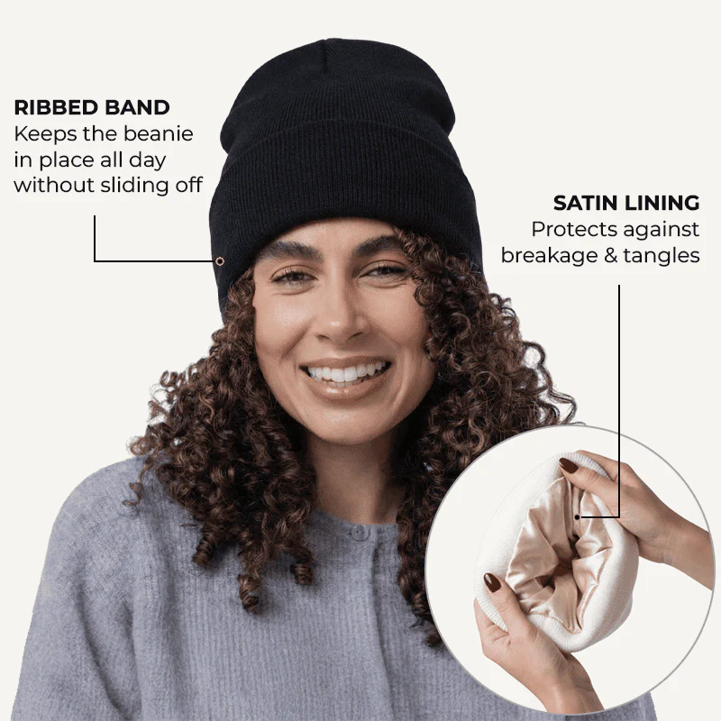 Satin-Lined Beanie - Image 3