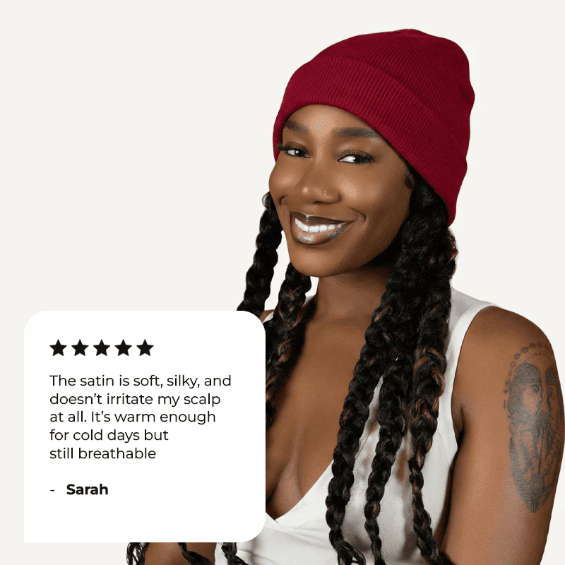 Satin-Lined Beanie - Image 6